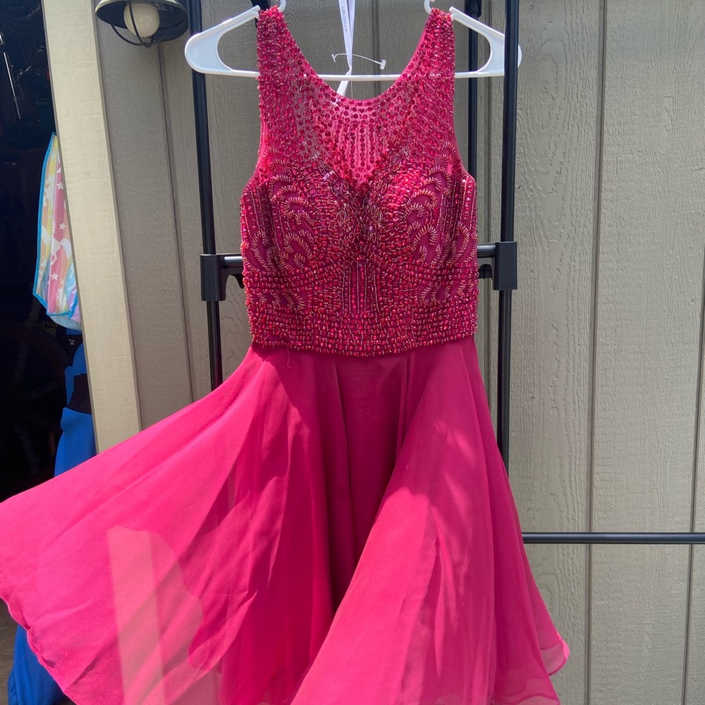 sherri hill 50517 berry dress